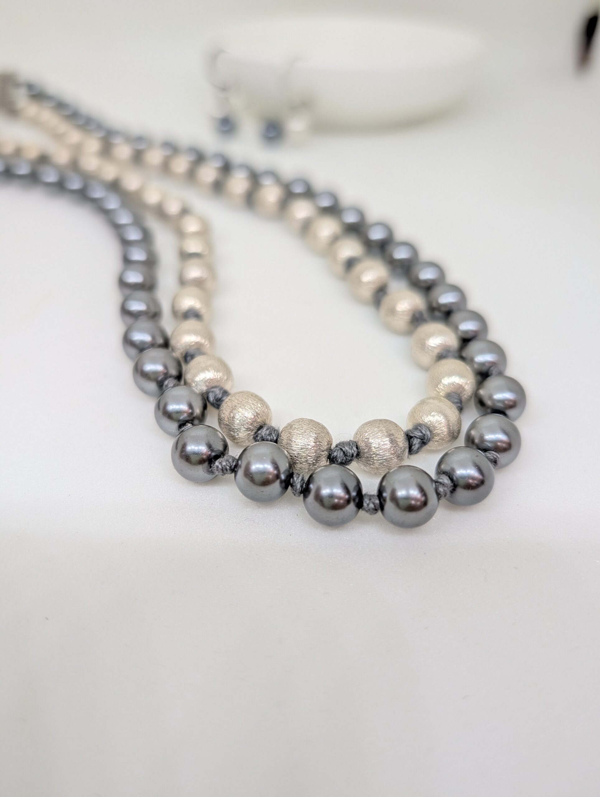 Gray Aura Necklace