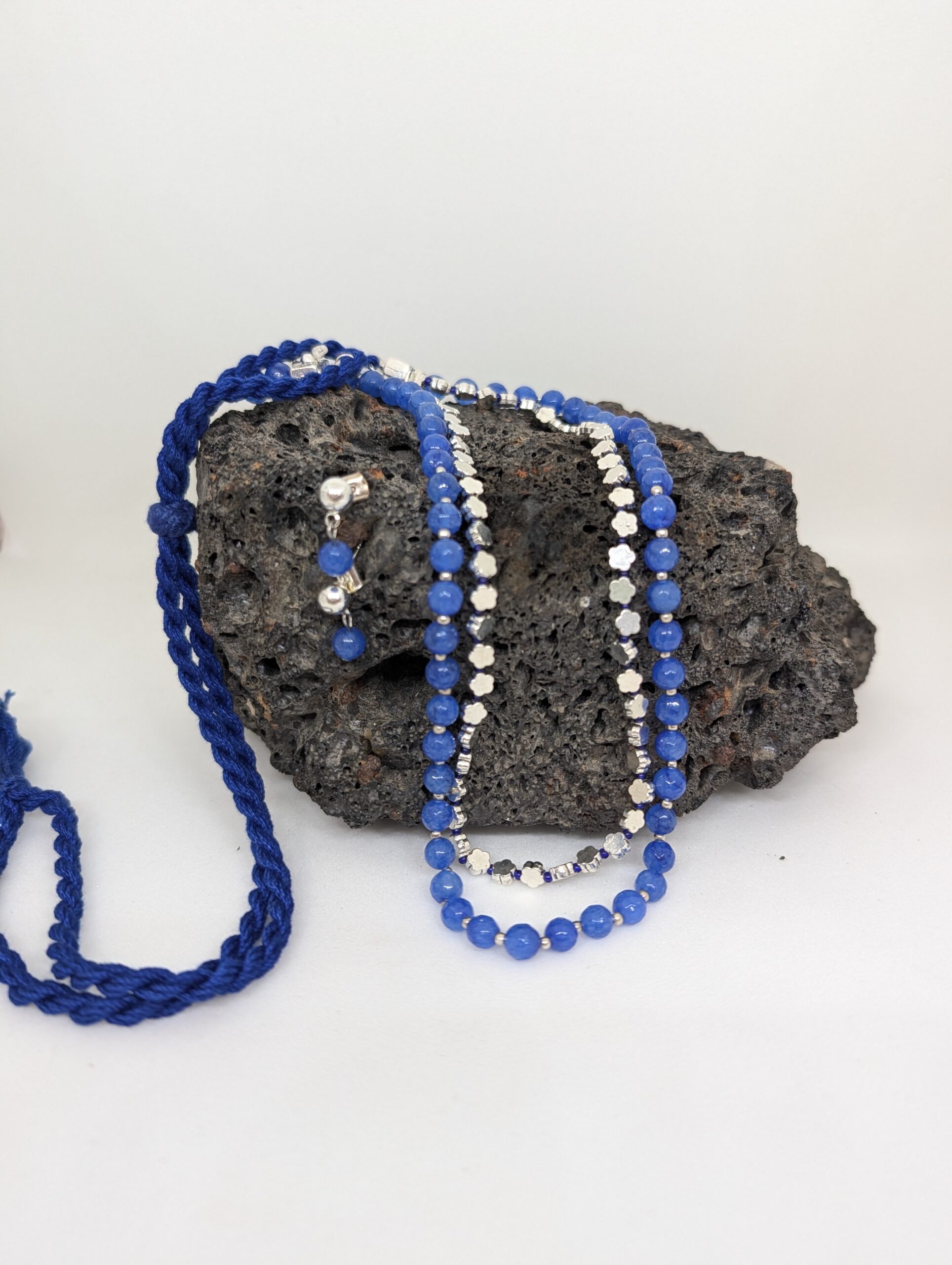 Blue Blossom Necklace